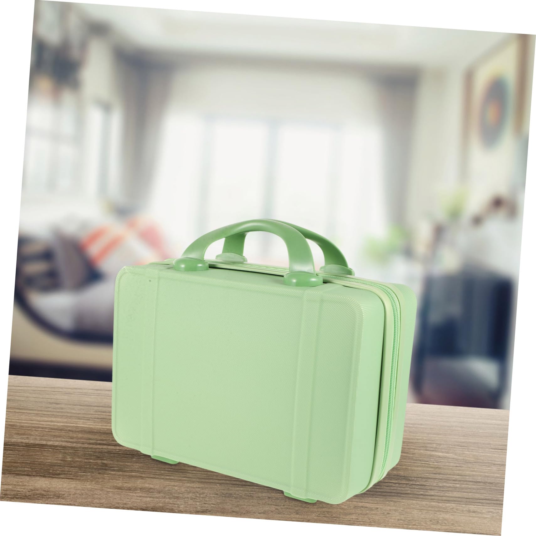 BESPORTBLE 14-Zoll Kosmetikkoffer für Damen Leichte Abs Hartschale Tragbar Multifunktional Stilvoll für Reise und Make Up Aufbewahrung