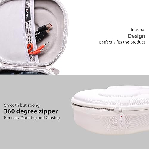 Miniatura 7 de LTGEM Funda rígida de EVA para JBL Live 770NC660NC650BT460NC670NC400BT500BT y JBL Tune 770NC710BT720BT760NC700BT750BT510BT660NC520BT500Tour OneE45BT