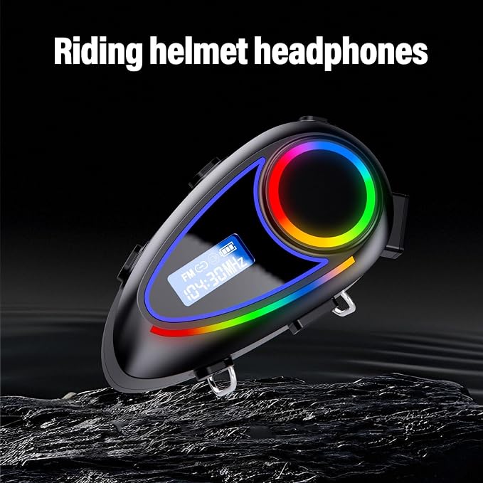 Audífonos Bluetooth para Casco de Moto Zopsc con Cancelación de Ruido miniatura 6