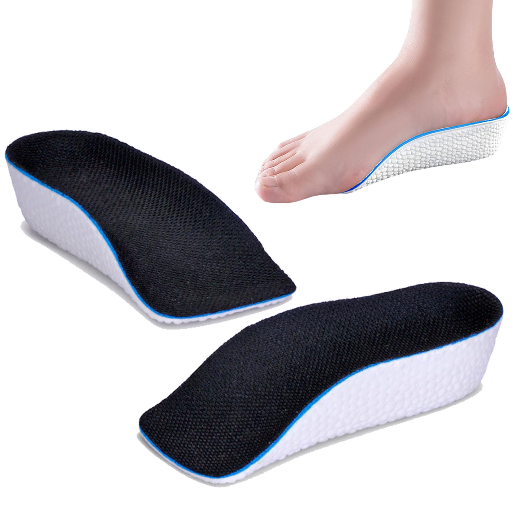Orthopedic High Pads, Insoles Height Increase, Orthopedic Highpads 1.0, Height Increase Insoles for Men/Women, Arch Support Insoles for Flat Feet (