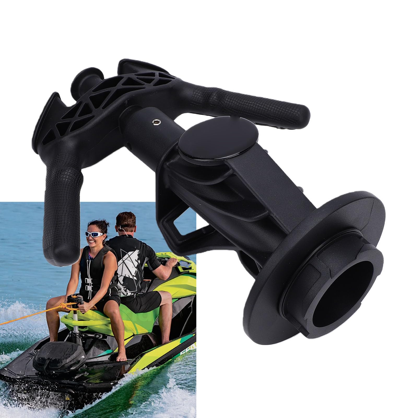 Chowany Wspornik Nart z Zamiennikiem dla GTX RXT 2018+ |295100909 Hak Holowniczy do Wakeboardu, Konstrukcja z podwójną deską i regulacją Wysokości