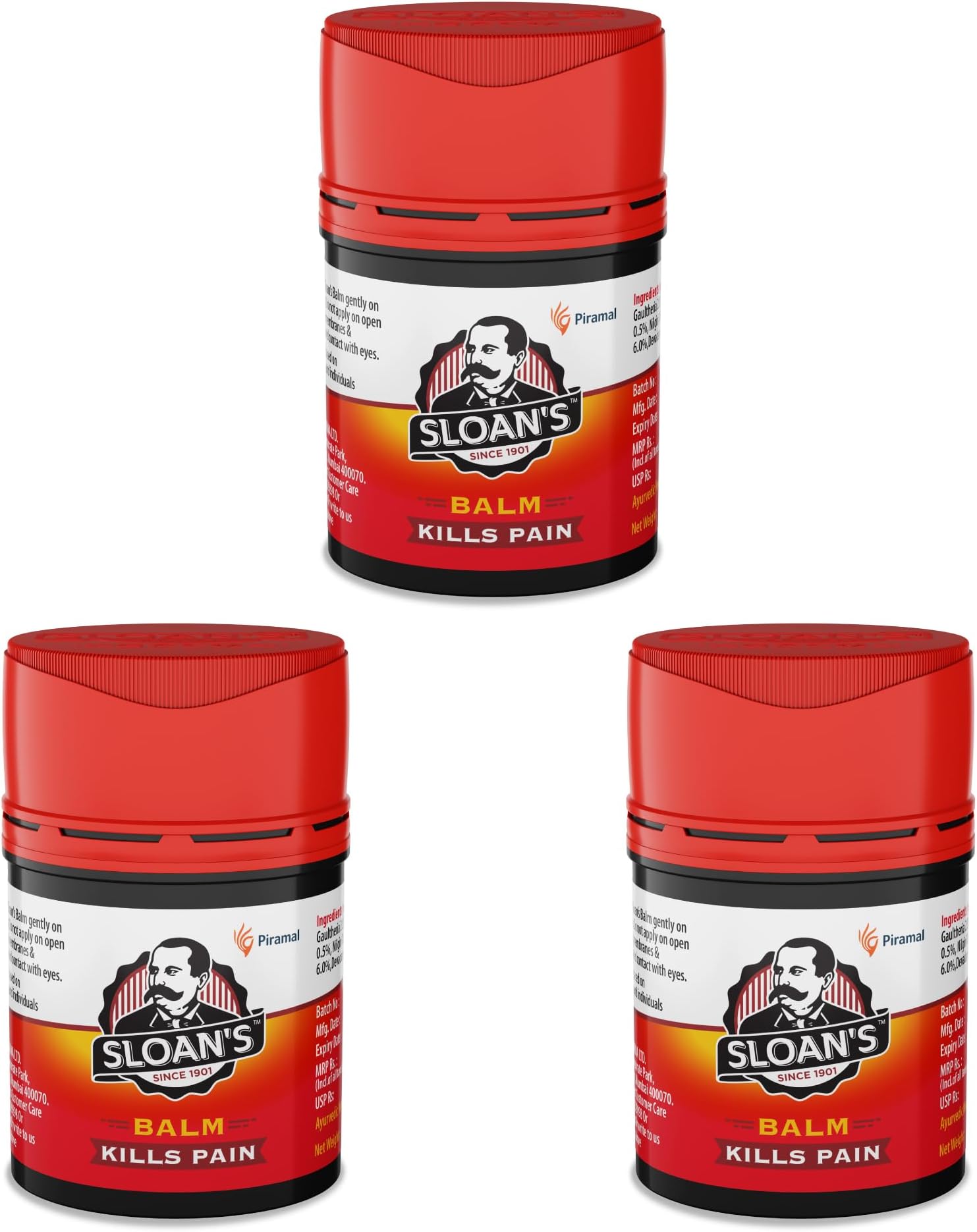 Pain Relief Balm 10 Gm, Pack of 3