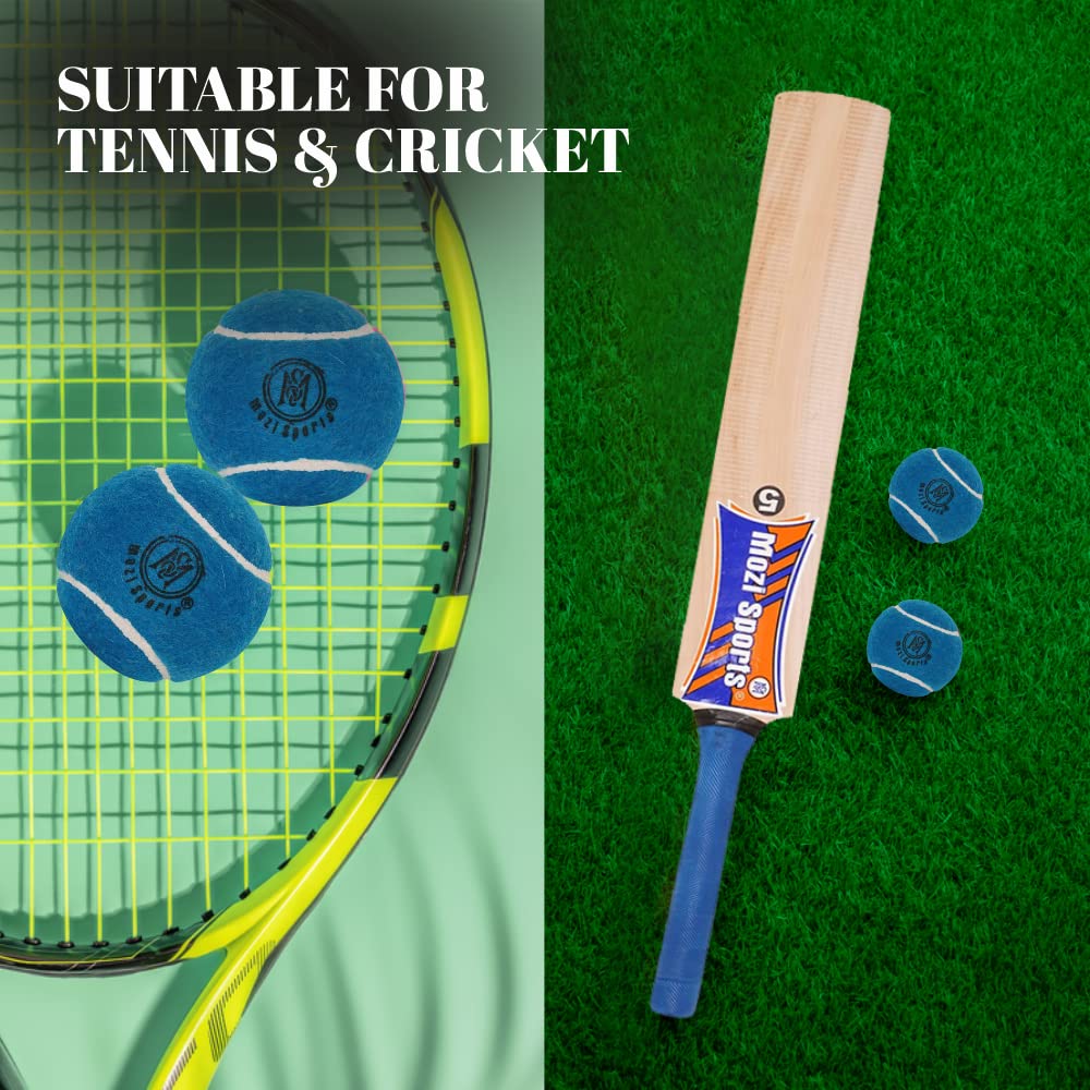 Balles De Cricket Mozi Sports – Caoutchouc Lourd 120 G – Rebond Durable – Pour Cricket, Tennis Et Entraînement