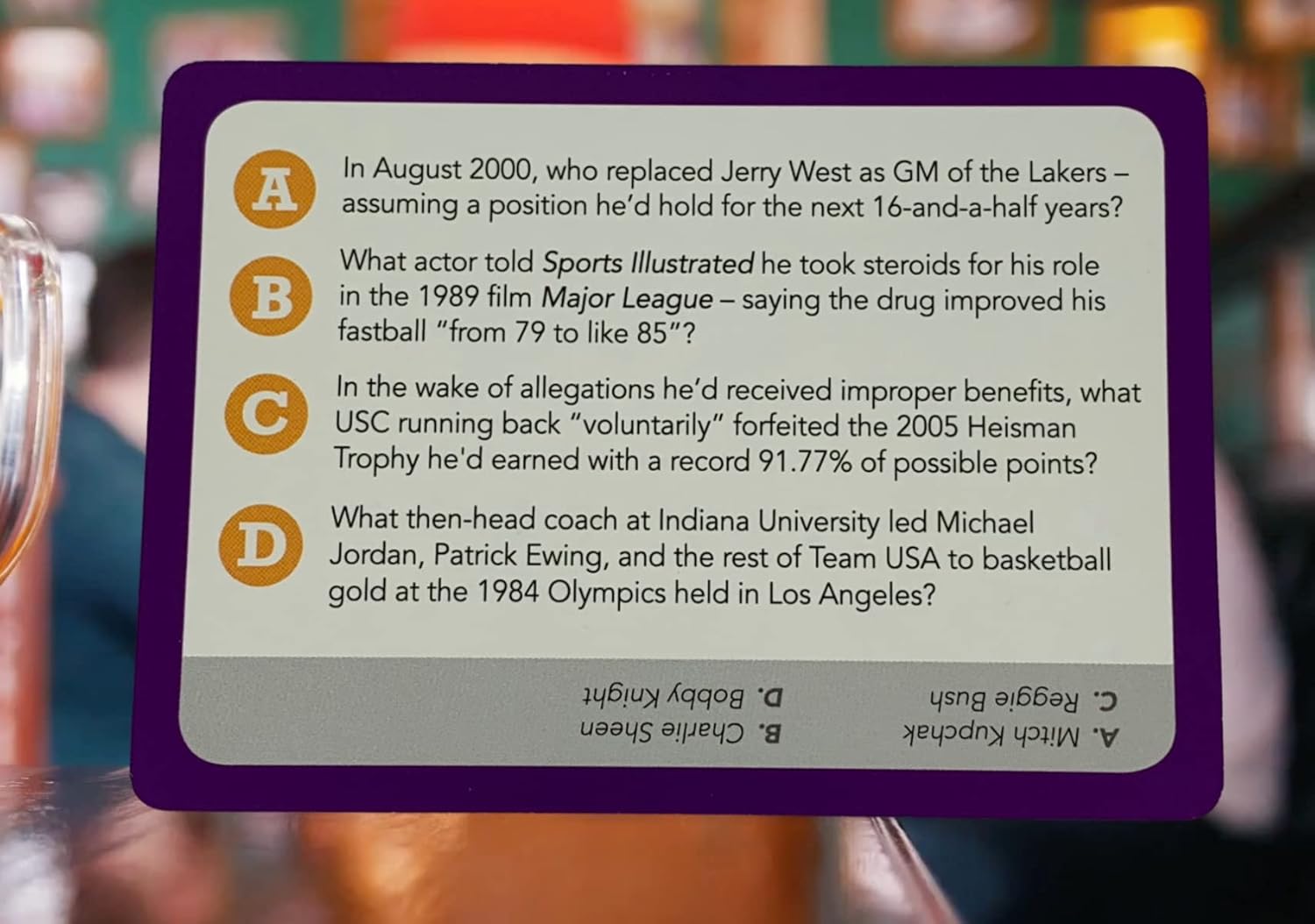 You Gotta Know Los Angeles - Sports Trivia Game - Image 4