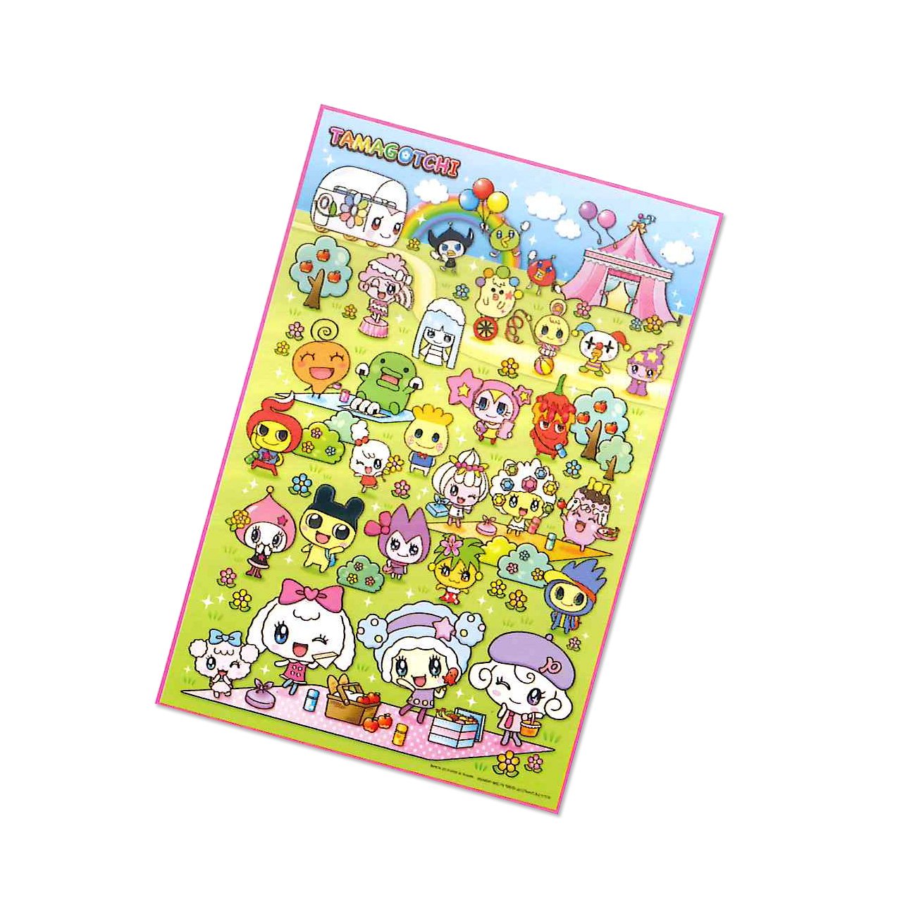 Amazon | レジャーシート たまごっち 1人用 S | ハンドヘルドゲーム