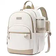 LOVEVOOK Laptop Backpack for Women Men, Waterproof School Backpack for High School College, Large Capacity Travel Bookbag with Luggage Sleeve, Chest Strap & Water Bottle Pocket, 17.3 inch