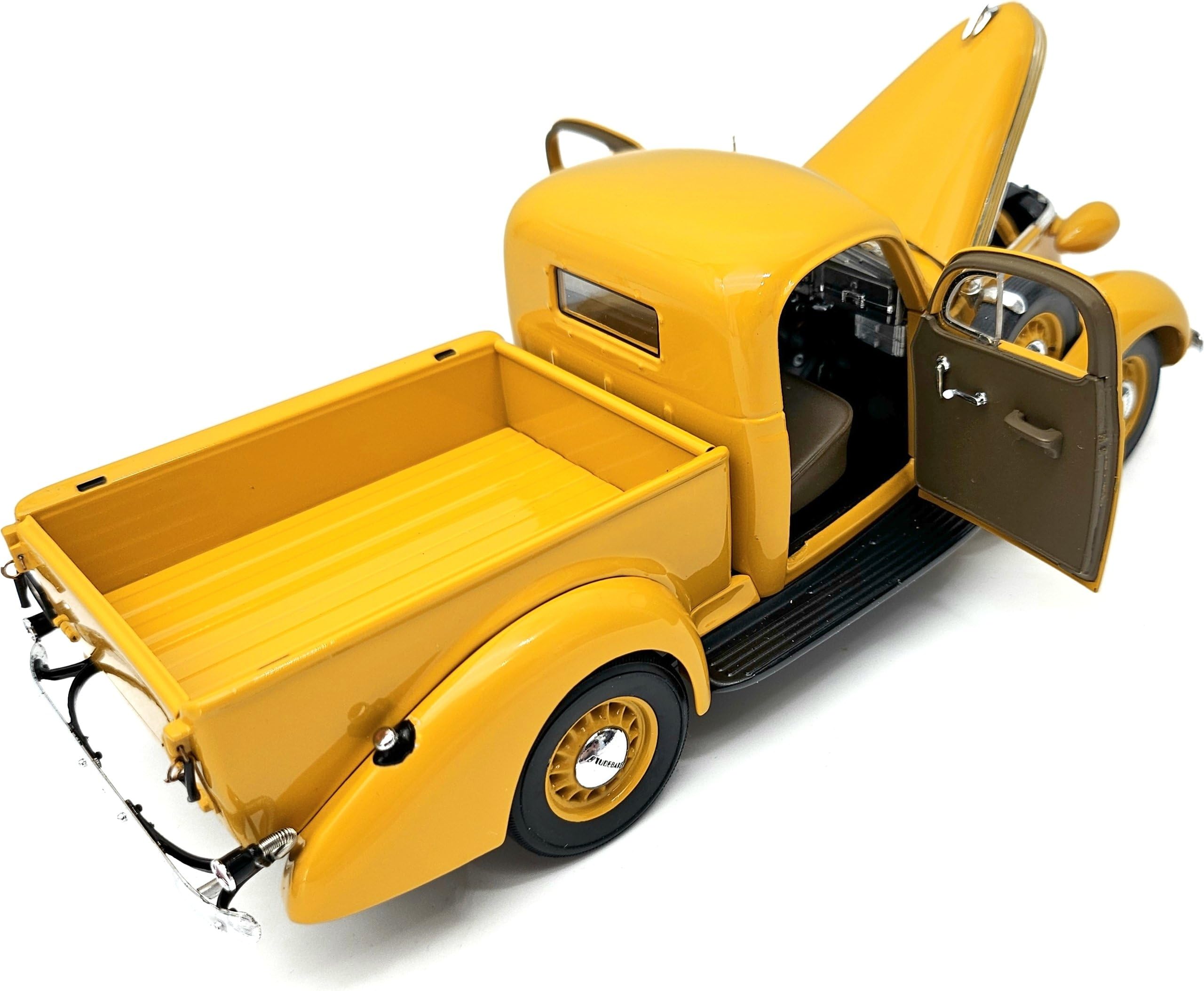 Amazon.com: Mint Models 1937 Studebaker Pickup in Yellow in 1:24