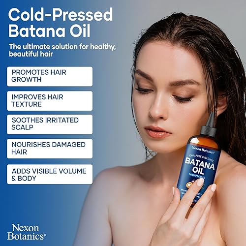 Miniatura 3 de Aceite de batana crudo para el crecimiento del cabello 4 fl oz - Aceite 100% puro, natural, prensado en frío para cabello, piel, cara y pestañas -