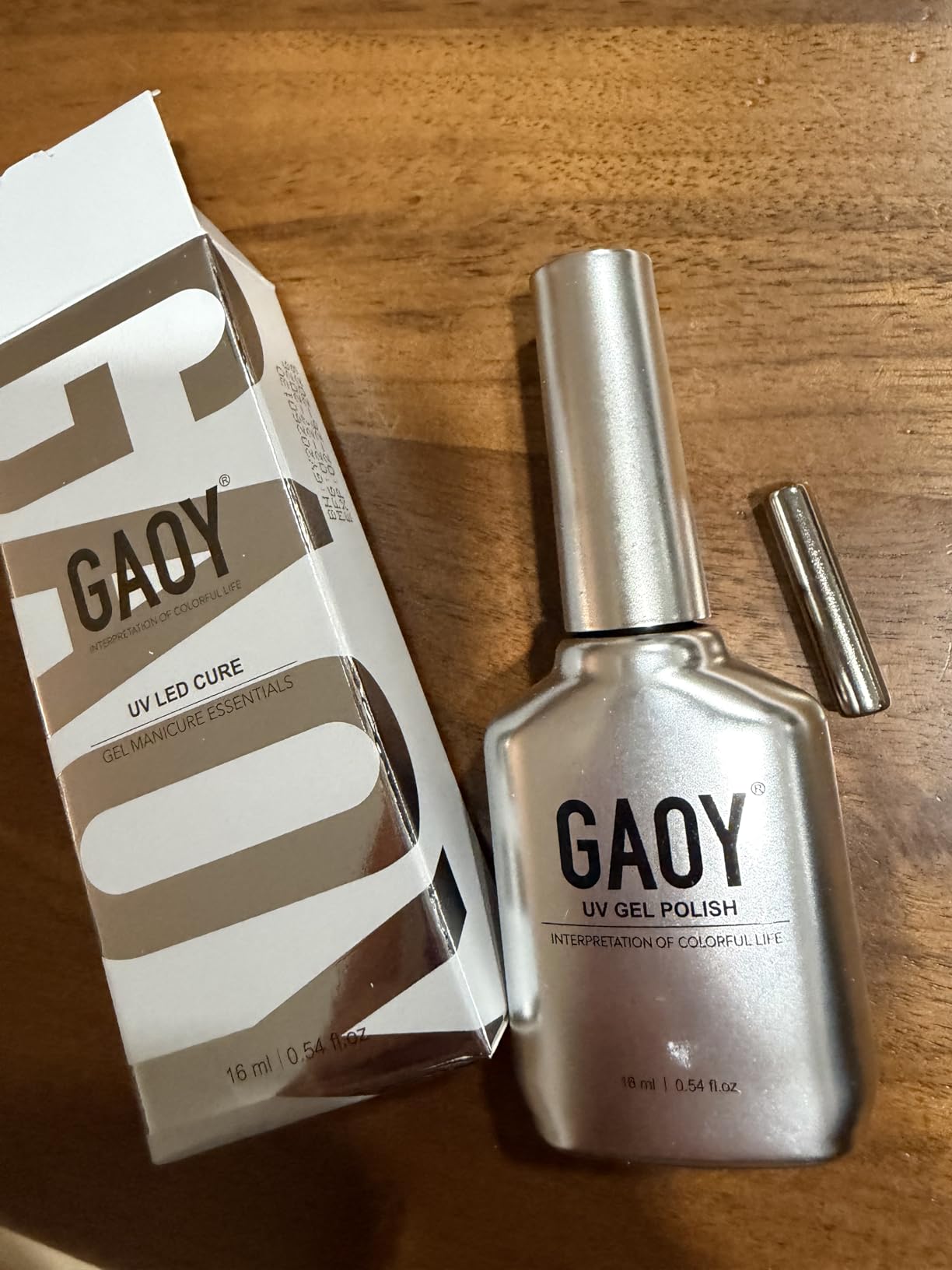 GAOY Green Cat Eye Gel Nail Polish, 16ml Holographic Glitter Gel with Magnet, Reflective Translucent UV Light Cure, 4425 Green Aurora