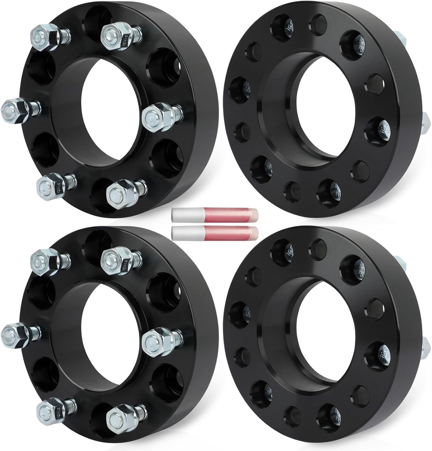 OCPTY 4PCS 6x5.5 to 6x5.5 Wheel Spacers 1.5" Wheel Adapters 12x1.5 Studs 93.1mm Center fit for 2021-2023 for Ford for Bronco / 2013-2023 for Ford for Ranger