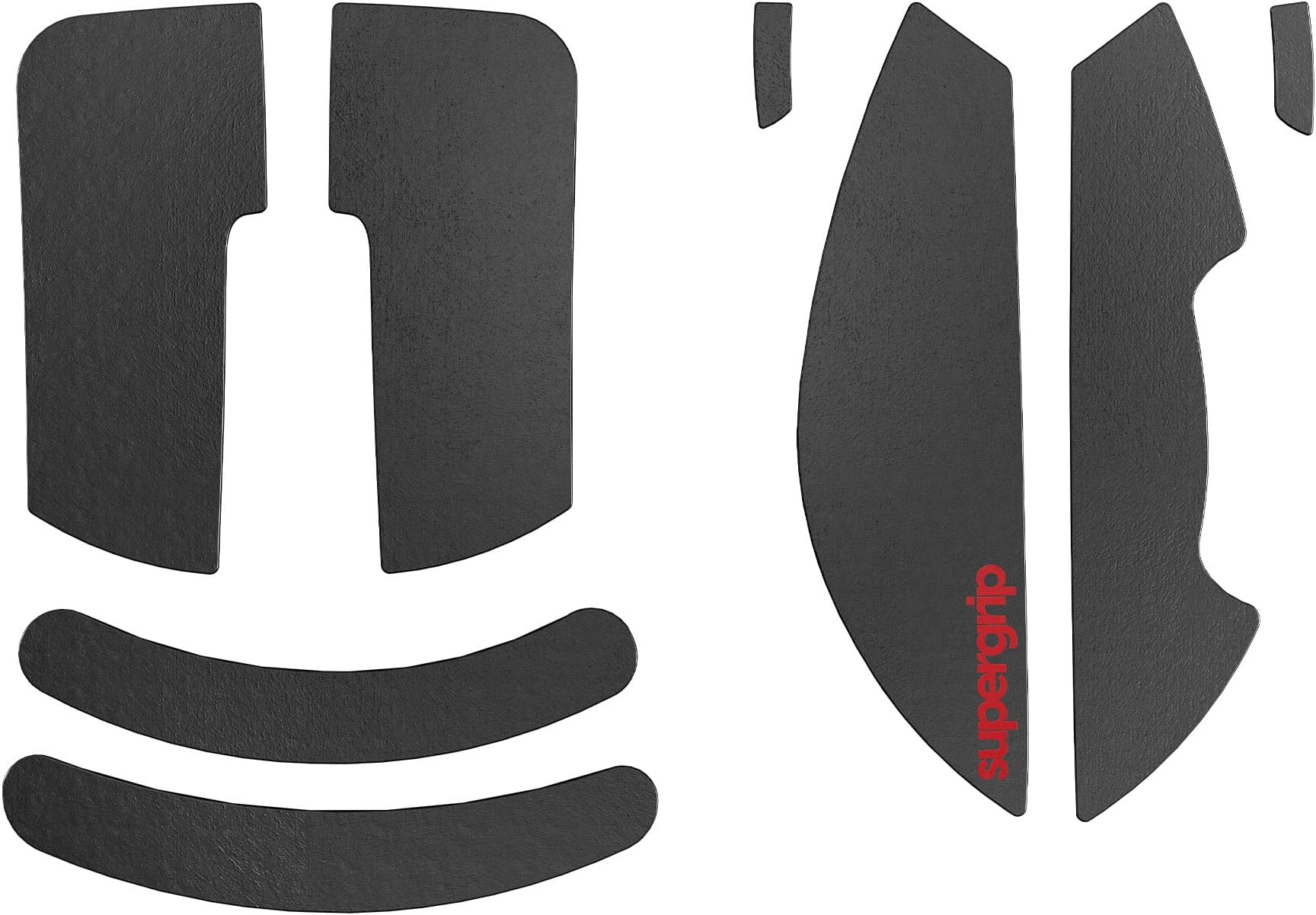 SUPERGRIP Griptape set for Razer Viper V3 Pro Sweat Absorbing High Performance Anti Slip 3M adhesive no residue Mouse Grip tape Ultra-thin 0.5mm (0.02in)