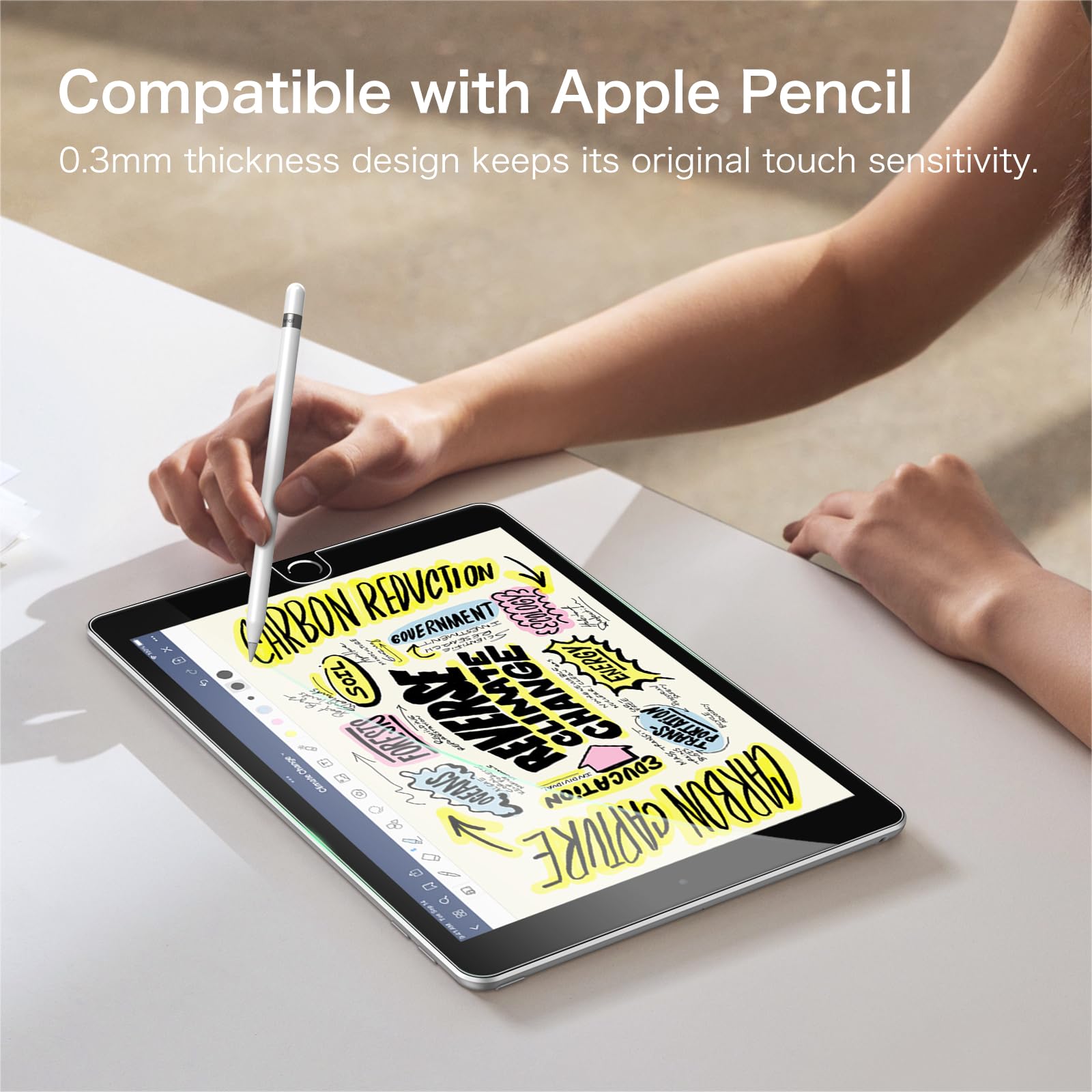 FINTIE Displayschutzfolie 2er Pack Für IPad 11./10. Gen (11/10,9 Zoll 2025/2022) – 9H Härte, Klar & Kratzfest