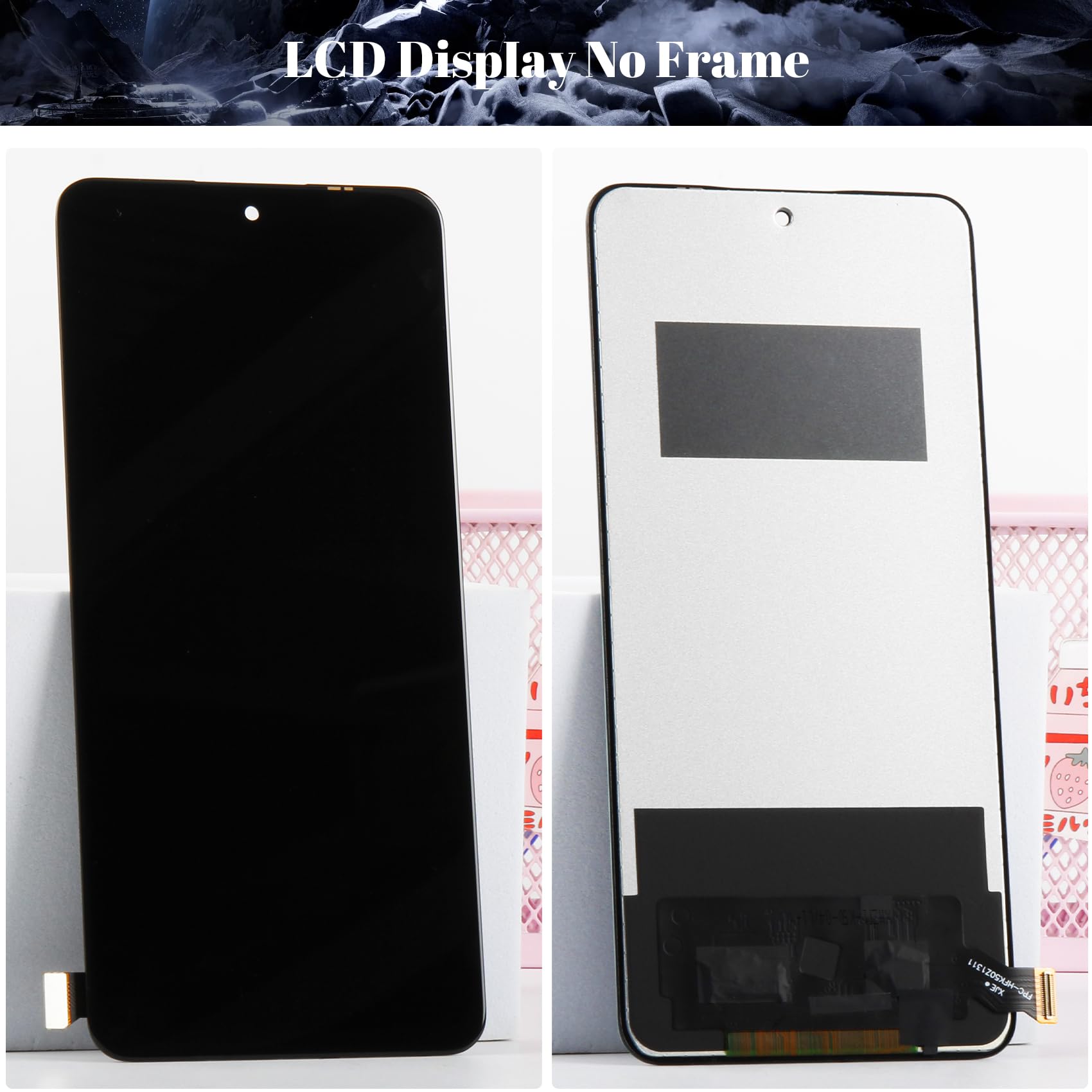 Écran LCD + Vitre Tactile Pour Xiaomi 12T 5G - 6.67 Pouces, Noir, Remplacement Neuf