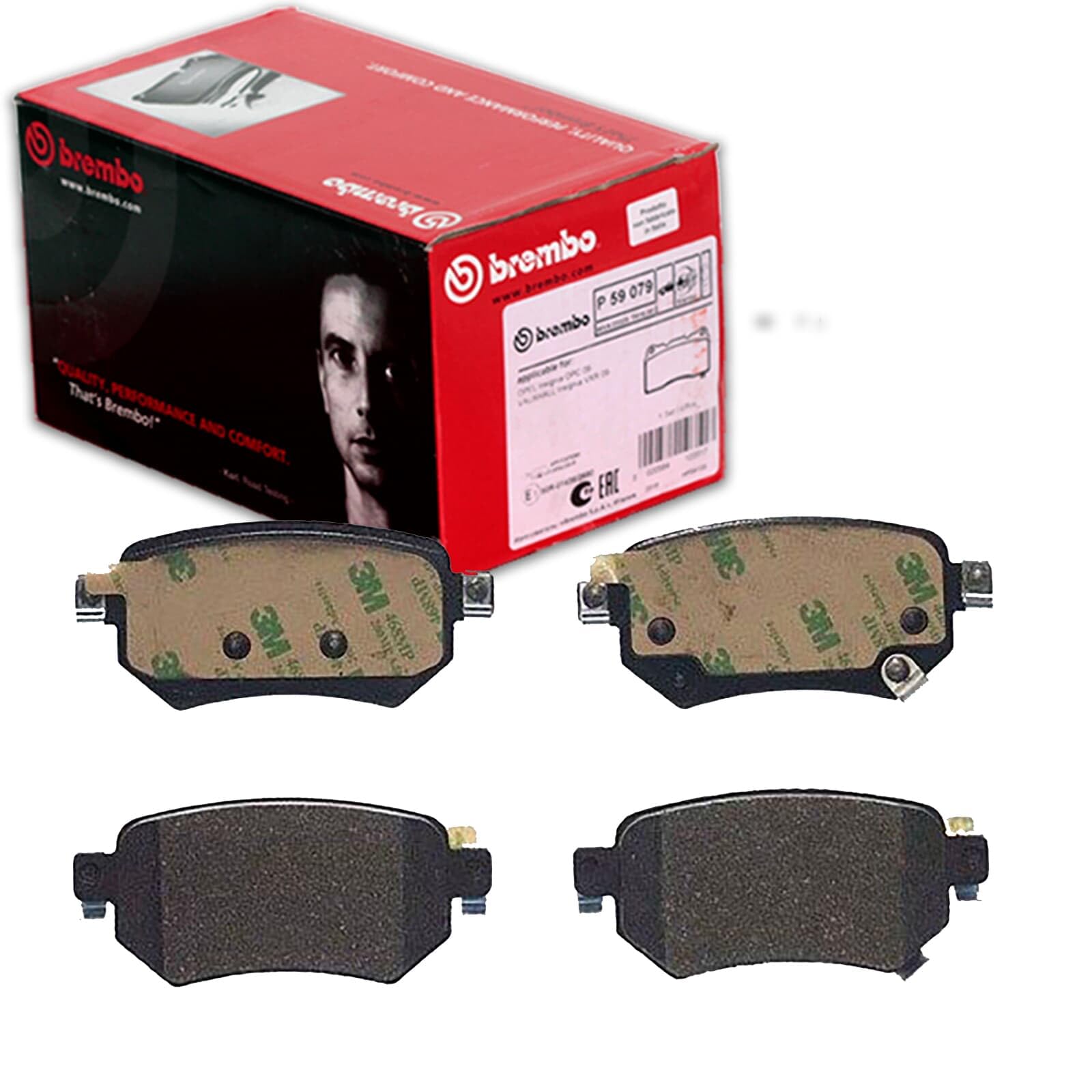 Brembo Fren Balatası, Arka Mazda 6 Serisi (2013 ve sonrası) 104(W) x 15(T) x 47(H1) mm P49059