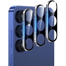 WHPXJY 2026 New Upgrade for 3 pack Samsung Galaxy S25 Camera Lens Protector-Tempered Glass Cover, 9H+ Shatterproof/Anti-scratch/Maintains Original Clarity/Easy to Install