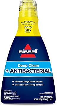 BISSELL Deep Clean + Antibacterial Formula, 40 oz. 1568, Model Number 1568A