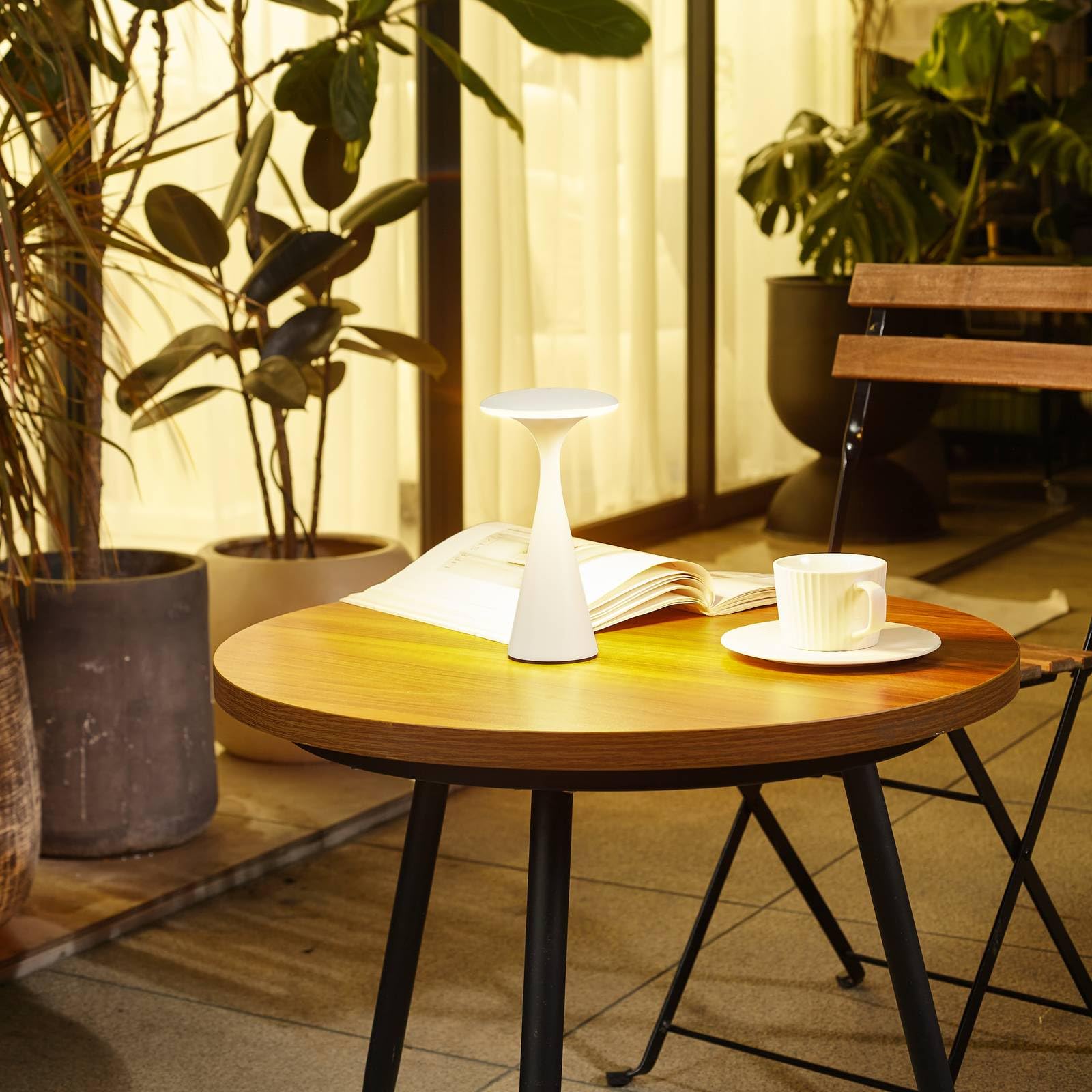 Lindby Livelli LED dimmerabili (resistenti agli schizzi (moderno) in bianco (1 lampadina)