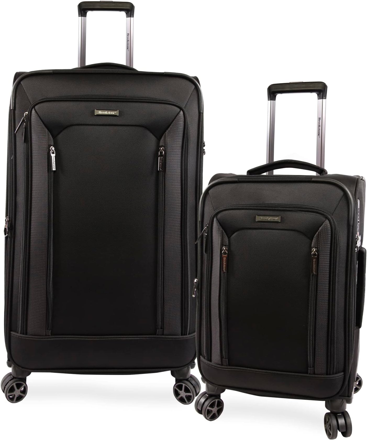 Brookstone Luggage Elswood 2pc Softside Spinner Luggage