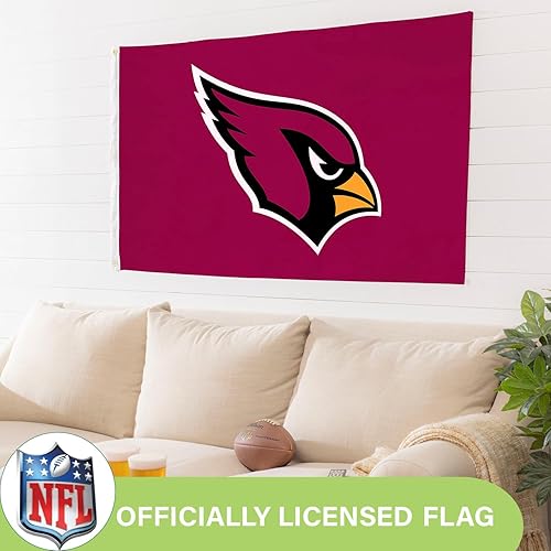 Miniatura 220 de NFL Dallas Cowboys - Bandera duradera de 3 x 5 para exteriores con ojales, bandera y pancarta resistentes para jardín al aire libre y patio, bandera