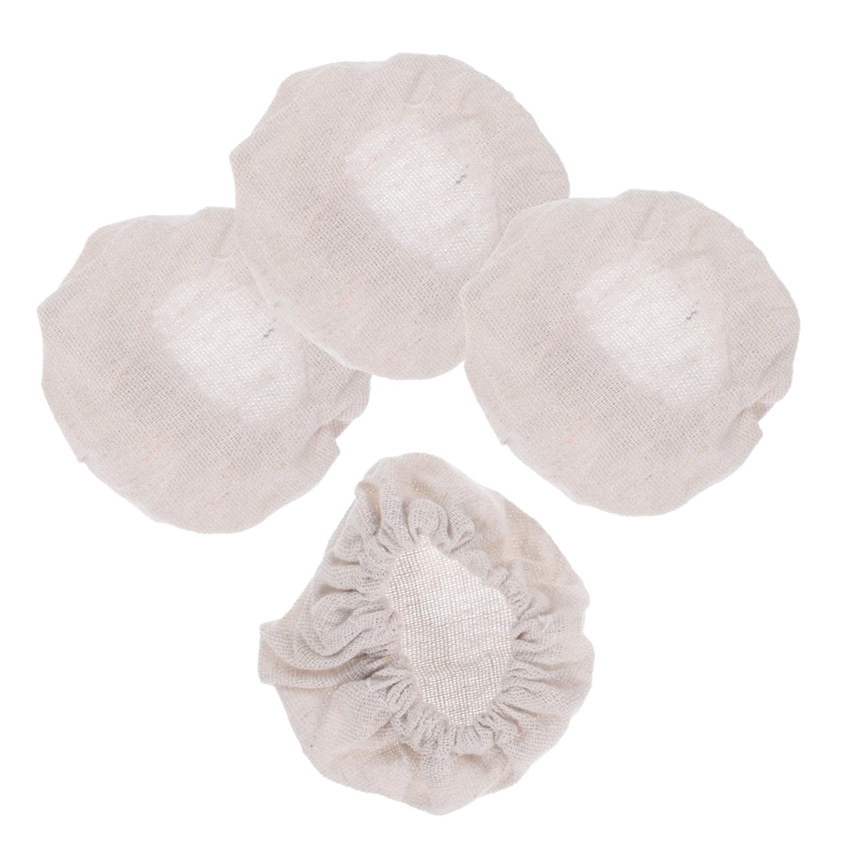 ABOOFAN 5Sets Tapa De Tela Para Coctelera Recipiente Para Reutilizable Para Taza Botella Tarro Cesta Tapas Para Revestimientos Boquilla Ventana Para 4pcs*5