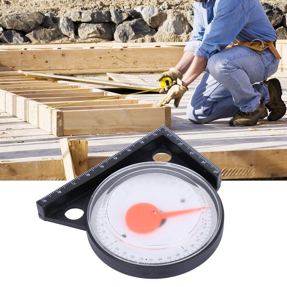 Plastic Slope Inclinometer Angle Finder Multifunctional Measuring Tool for Woodworking and Machinery