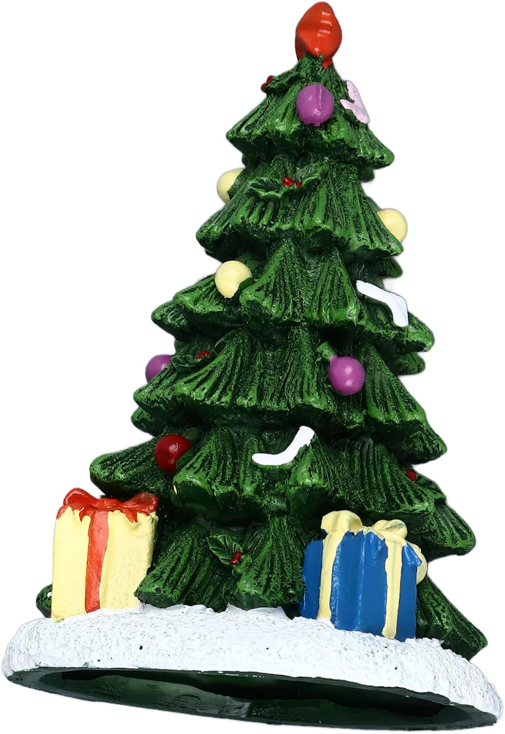 ZASCHMOY Exquisite Resin Aquarium Craft Decoration for Christmas Fish Tank Ornament Home Decor (Christmas Tree)