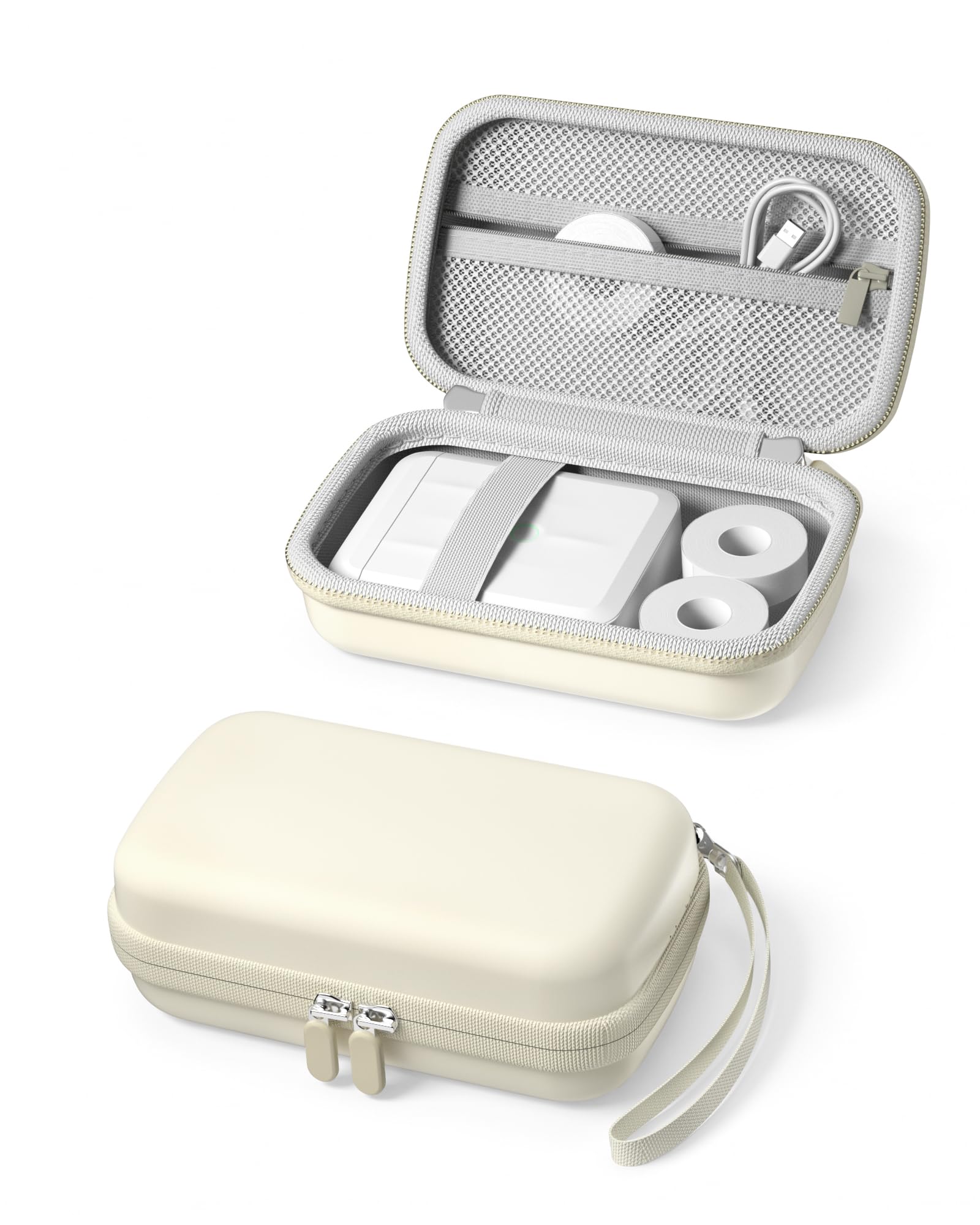 ProCase Label Maker Case Compatible with NIIMBOT D110 -Beige
