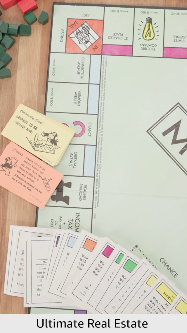 Amazon.com: Monopoly Nostalgia Edition Board Game in Collectible