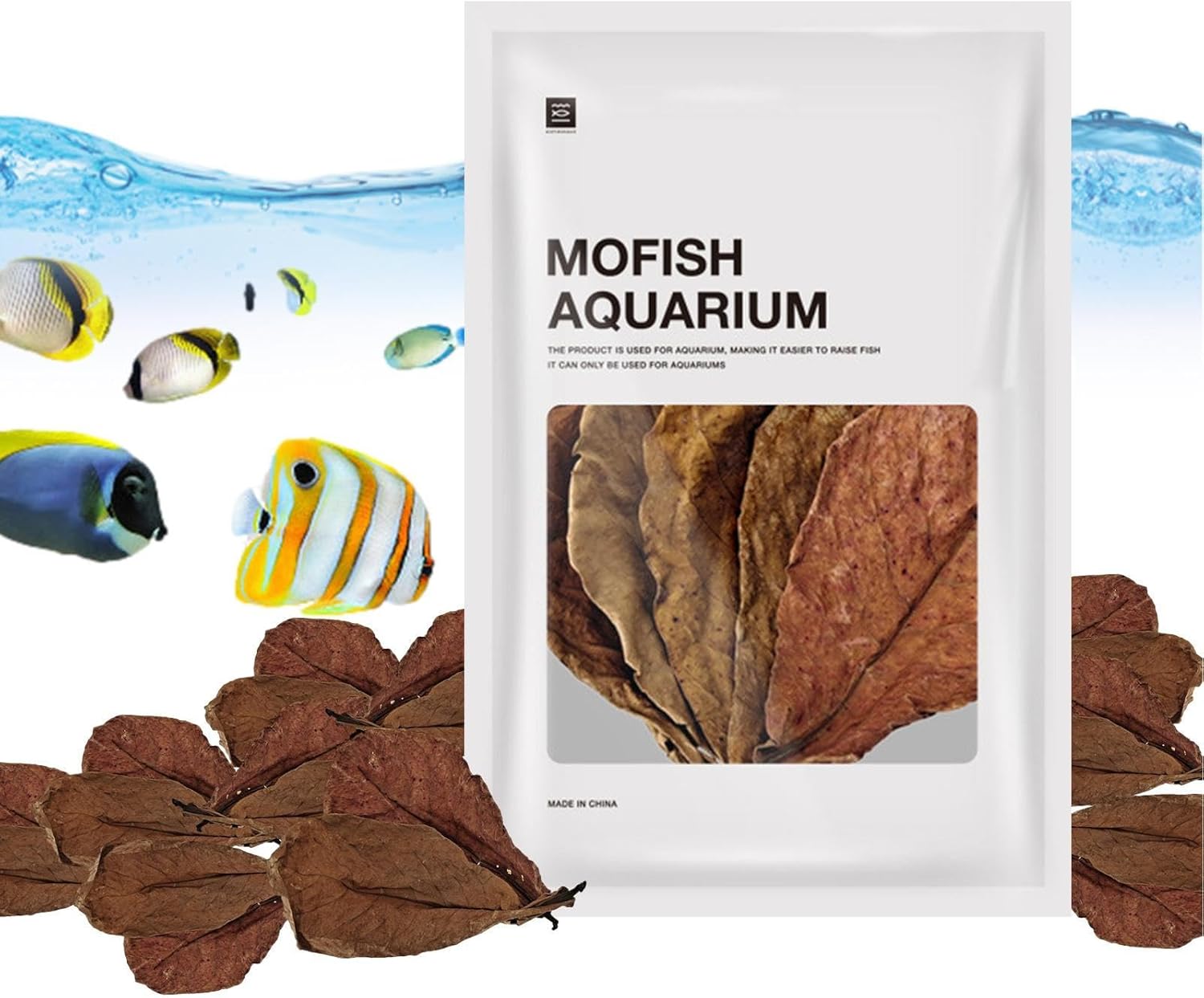 INLIMA Almond Aquariums Leaves, Indians Almond Leaves