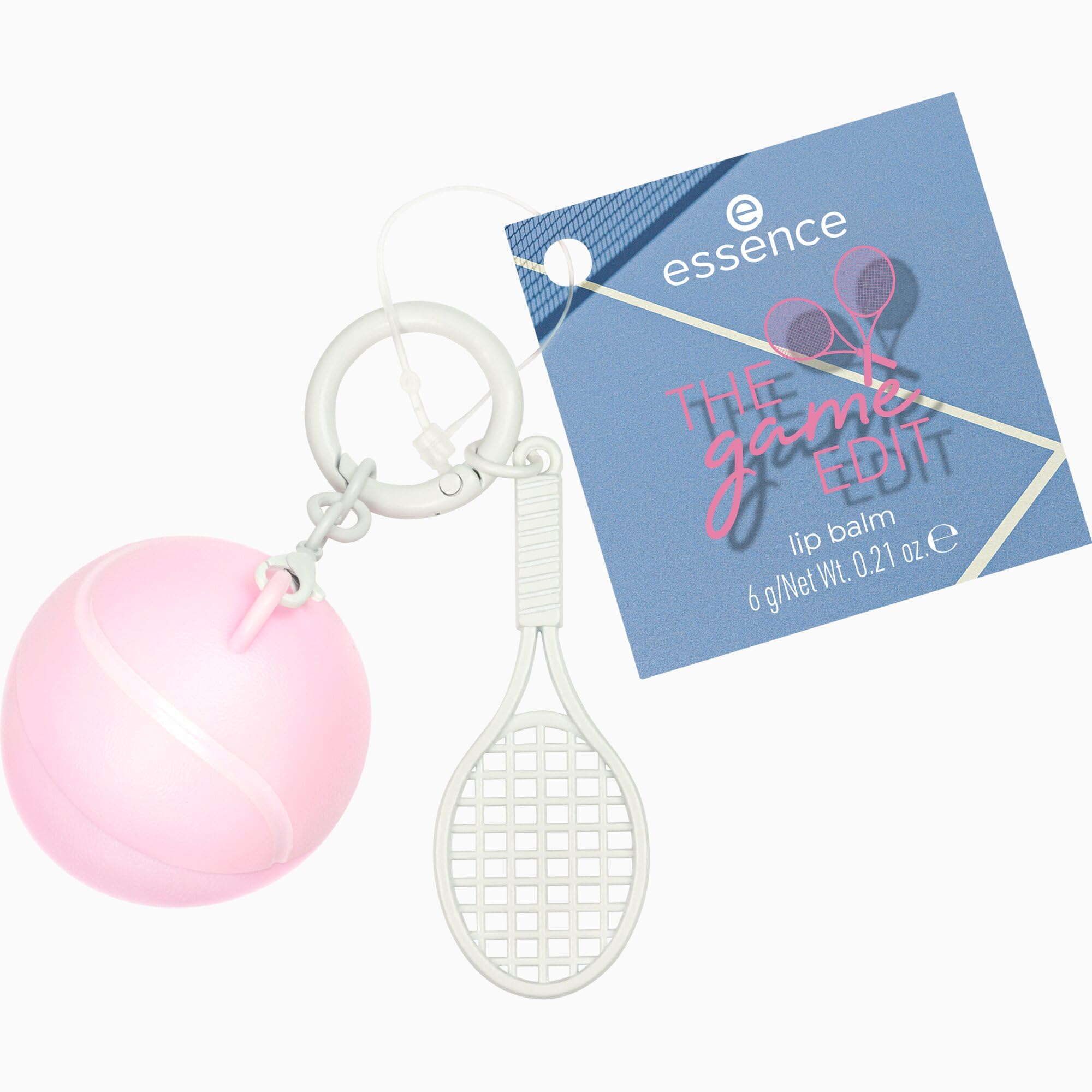 Essence Pink The Game Edit Lip Balm, Regenerating, Smoothing, Caring, Natural, Shiny (6G)