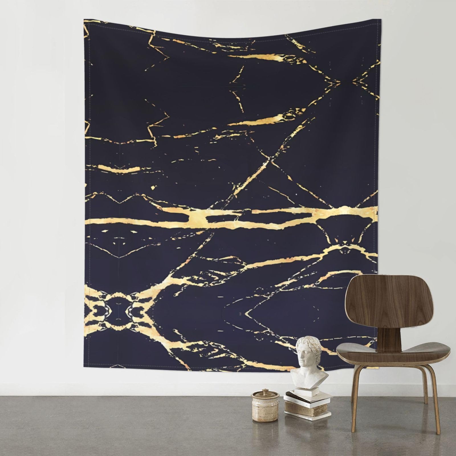 YYHWHJDE Marble Prints 60x51in Wall Tapestry – Boho Decor Throw Blanket for Bedroom, Dorm, Beach Cover, Picnic & More
