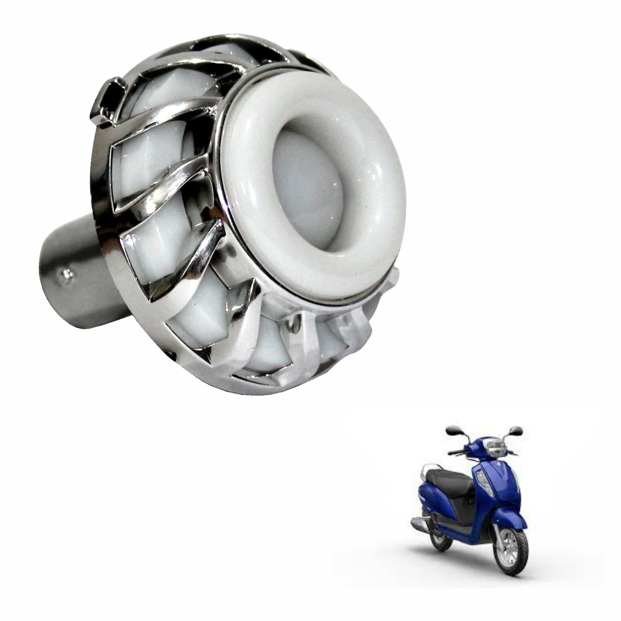 Miwings Tail Brake Rear Lights Angel Eye Flash Brake Rear Lamp 1Pcs (Red Blue White) For Suzuki Access 125