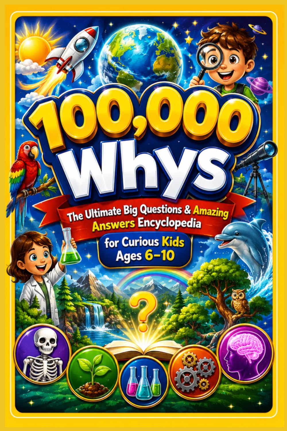 100,000 Whys: The Ultimate Big Questions & Amazing Answers Encyclopedia for Curious Kids Ages 6–10