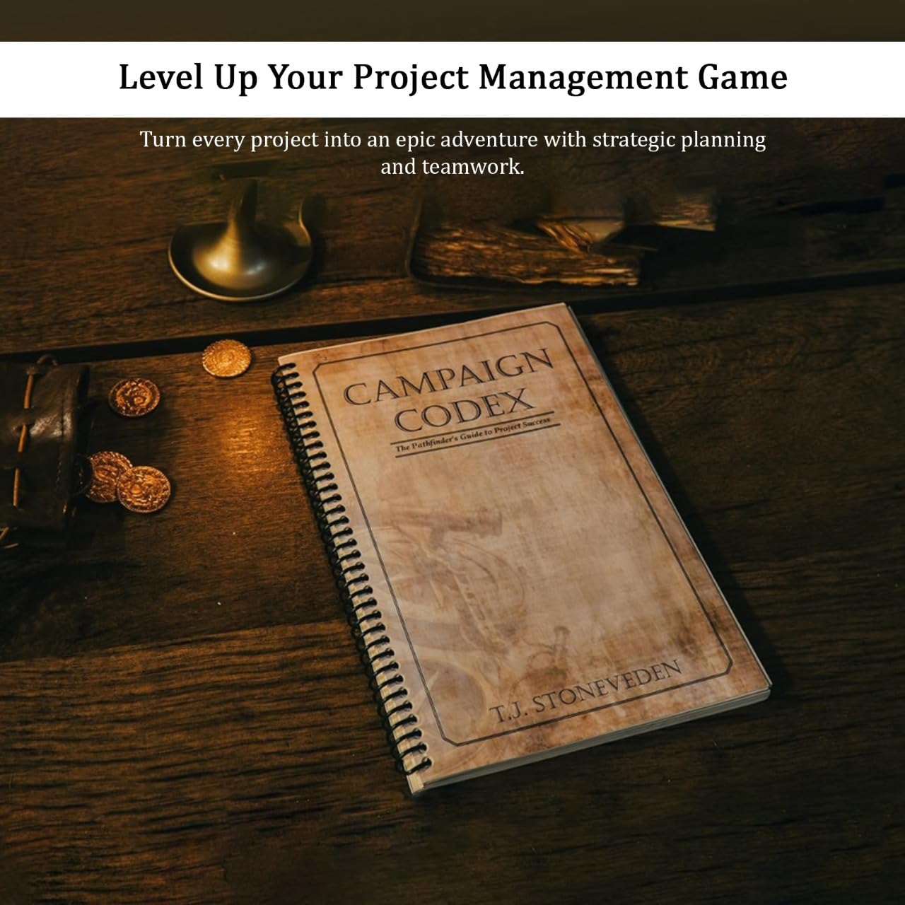 Campaign Codex Project Management Planner - Undated Weekly & Monthly Planner Pad for Work, Goals, & Productivity | Project Planner Notebook with Habit Tracking, To-Do Lists | Planners 2025-2026 - Image 2