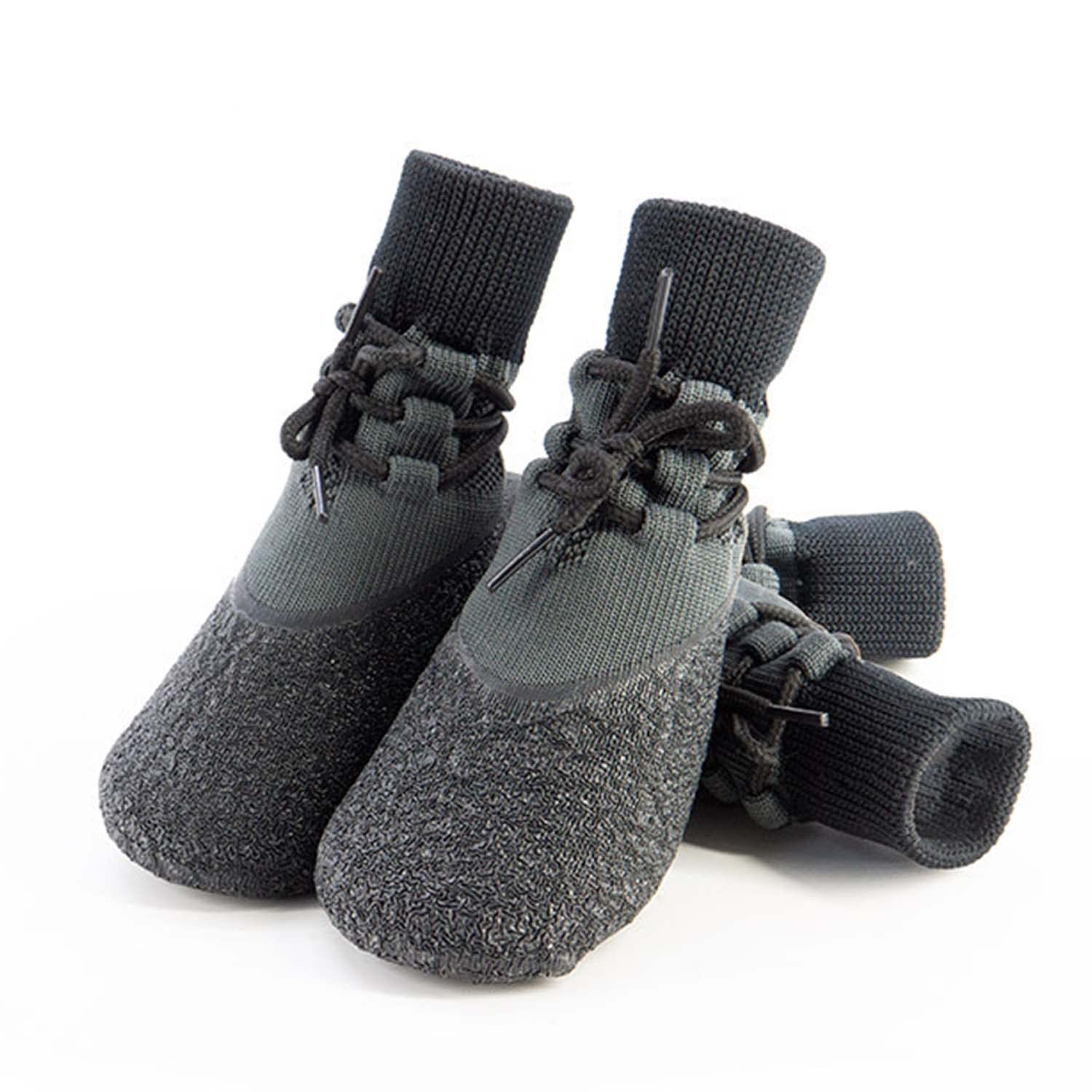 Scarpe Impermeabili per Cani Calda Antiscivolo Calzini Morbidi e Traspiranti Stivali per Cani di Piccola Taglia Gatti Accessori per Cura Zampe degli Animali Domestici