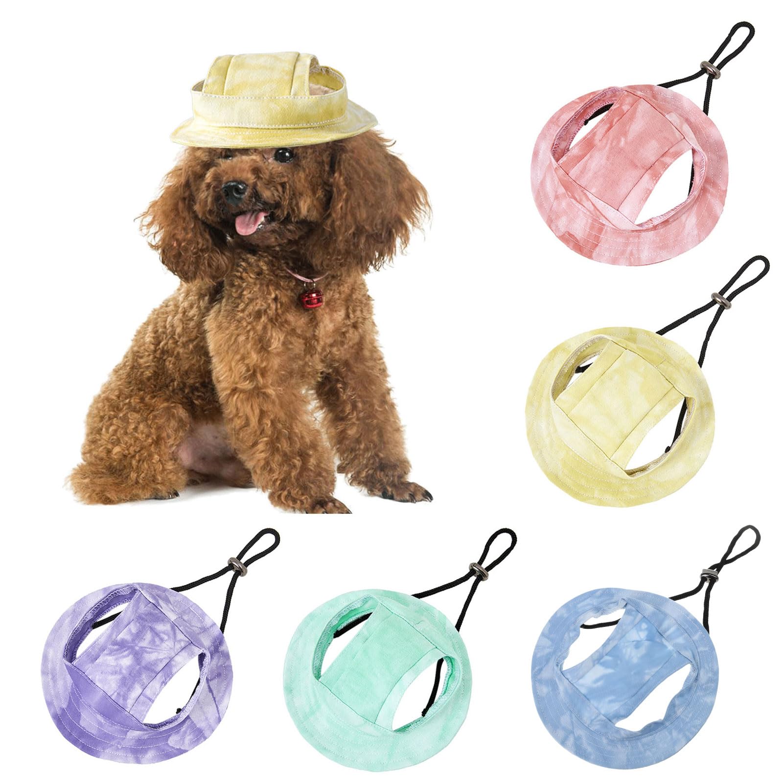 Pet Dog Sun Visors Sport Hat Outdoor Sun Hat Protections Sun for Small Large Dogs Puppy in