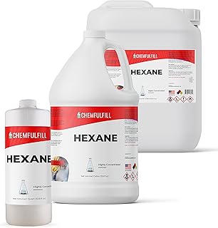 Chemfulfill Hexane â€“ Extremely High Purity (N-Hexane) (Pint (16 fl oz))