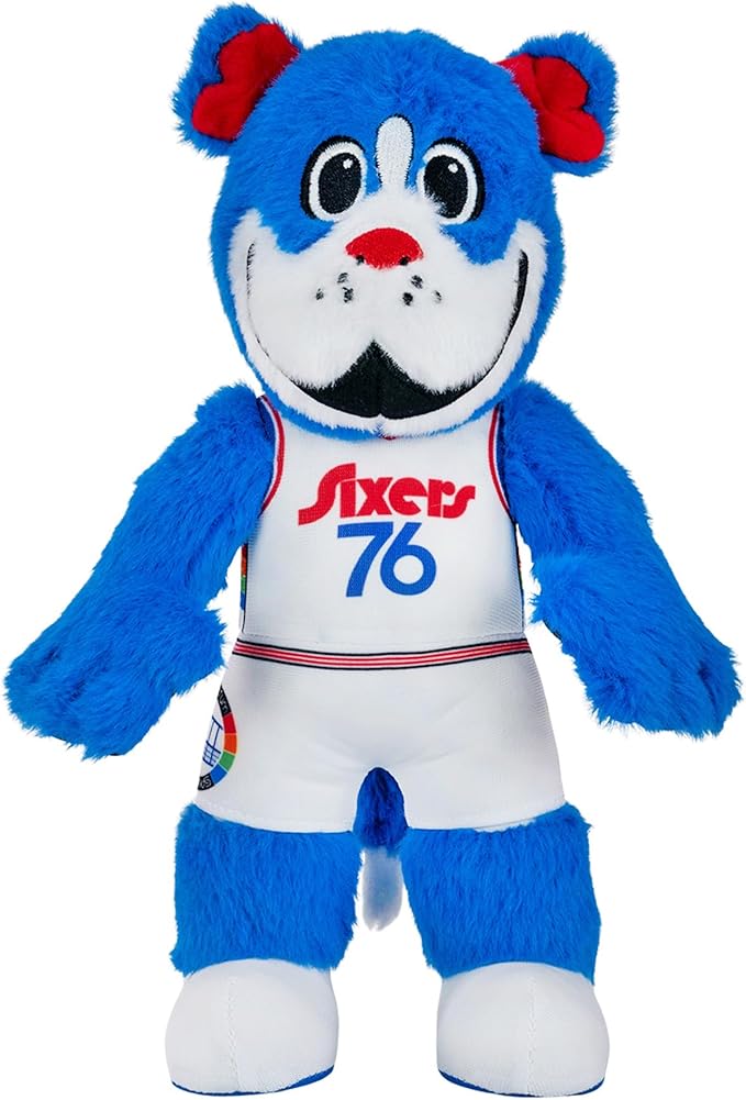Les Simpson atteignent le 800e épisode avec une soirée spéciale et des changements visuels 7 71QfI3YFPvL. AC SX679 Bleacher Creatures Philadelphia 76ers Franklin 10 Mascot Plush Figure(City Edition 24-25) - an NBA Mascot for Play or Display