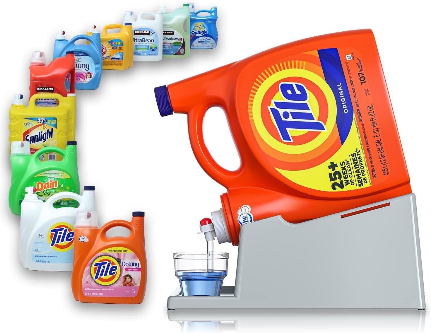 XPACK Laundry Detergent Liquid Organizer, perfect solution