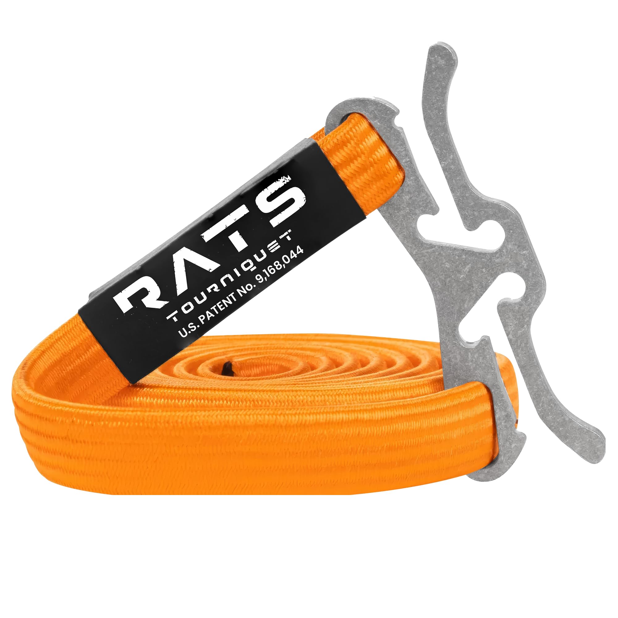 R.A.T.S. Rapid Application Tourniquet System, Medical | Military | Tactical | Swat | Easy to Use for Emergency | Portable - Made in USA (Gen 2 Orange)