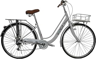 V1PER Bicicleta Urbi R26 Urbana 7v Shimano Parrilla