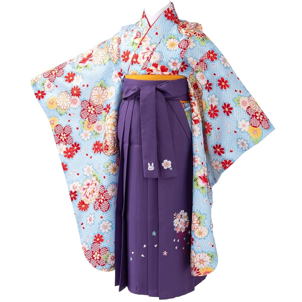 [京のみやび]着物セット 羽織袴  初節句　七五三(80cm) 薄グレー・濃紫 Amazon | [京のみやび] 七五三男の子着物袴セット パープル