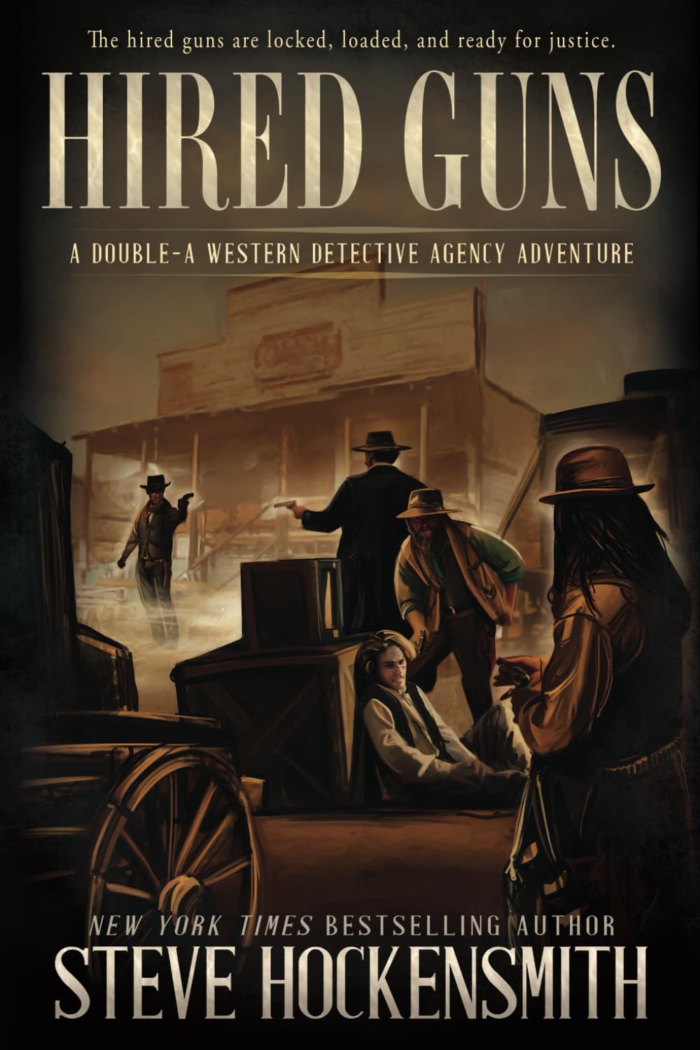Hired Guns: A Western Mystery: A Western Novel: 1 (Double-A Western Detective Agency)