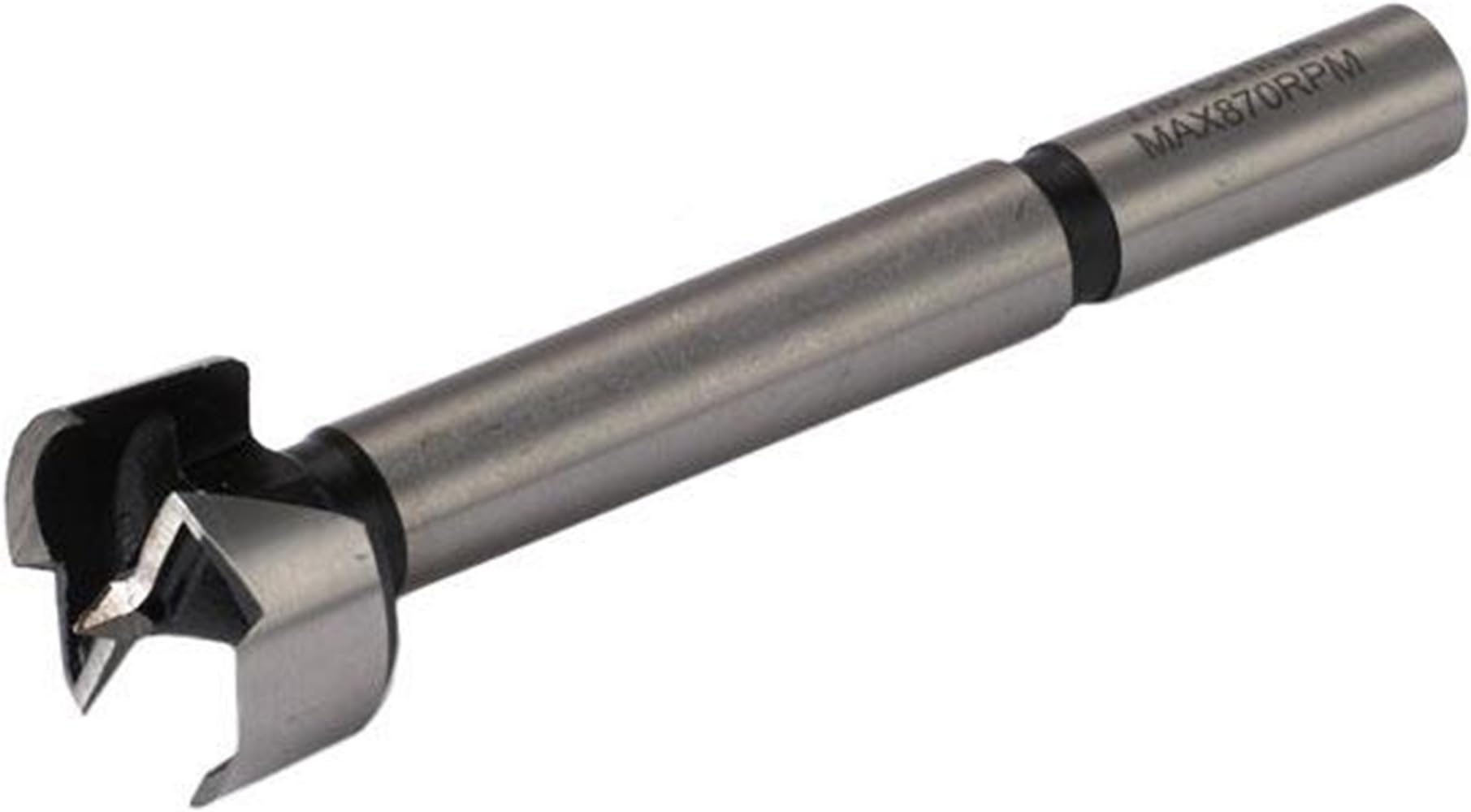 High-Carbon Steel 1-1/2" Forstner Bit 3/8” Shank