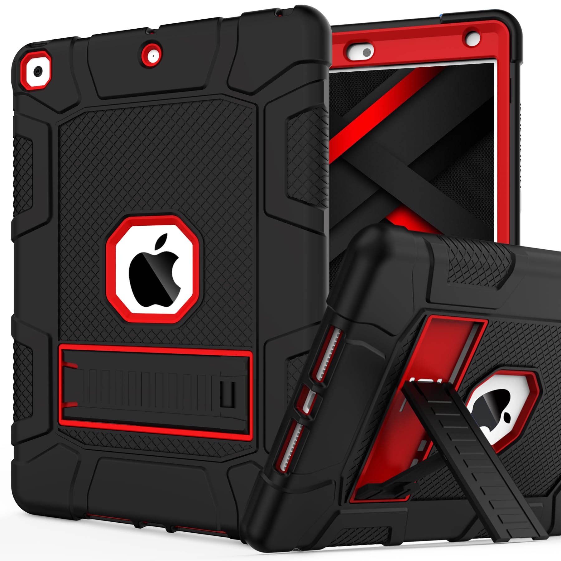 Amazon.com: Rantice iPad 10.2'' Case, Hybrid Shockproof Rugged