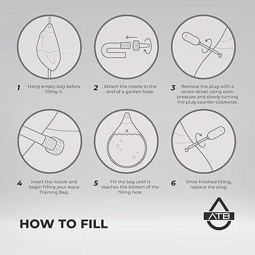 Miniatura 6 de Bolsa de boxeo Aqua Training Bag de 75 libras, 15 pulgadas.