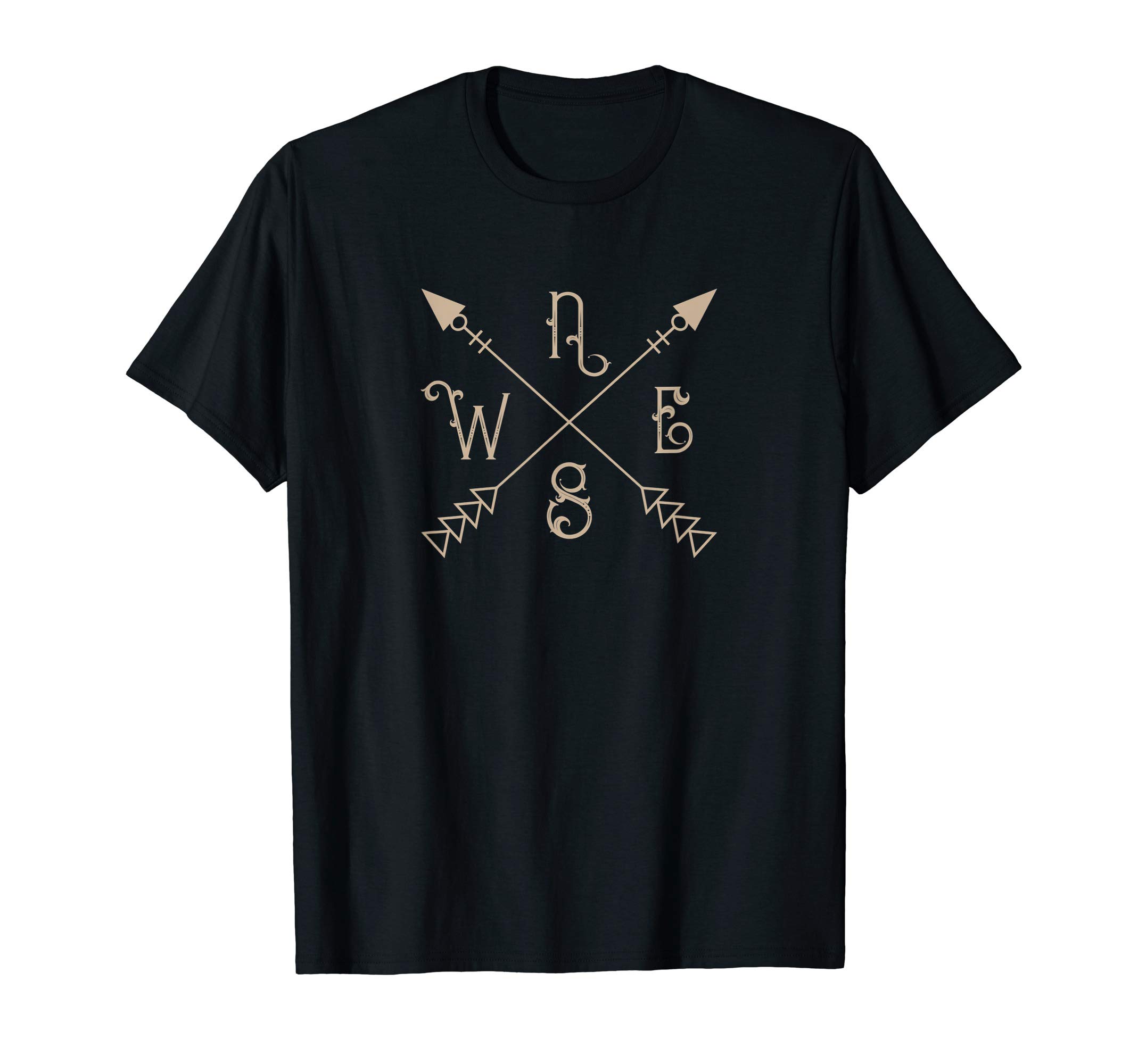 Compass Hiking Camping Adventure T-Shirt