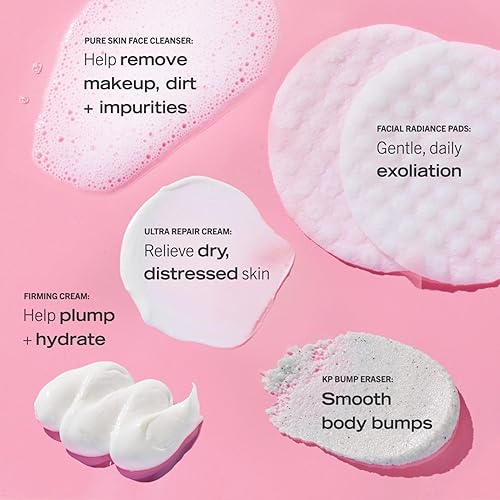 Miniatura 3 de First Aid Beauty Set de regalo FAB Skin at the Disco, soluciones eficaces de brillo y suavizado de pies a cabeza, seguro para pieles sensibles, 5