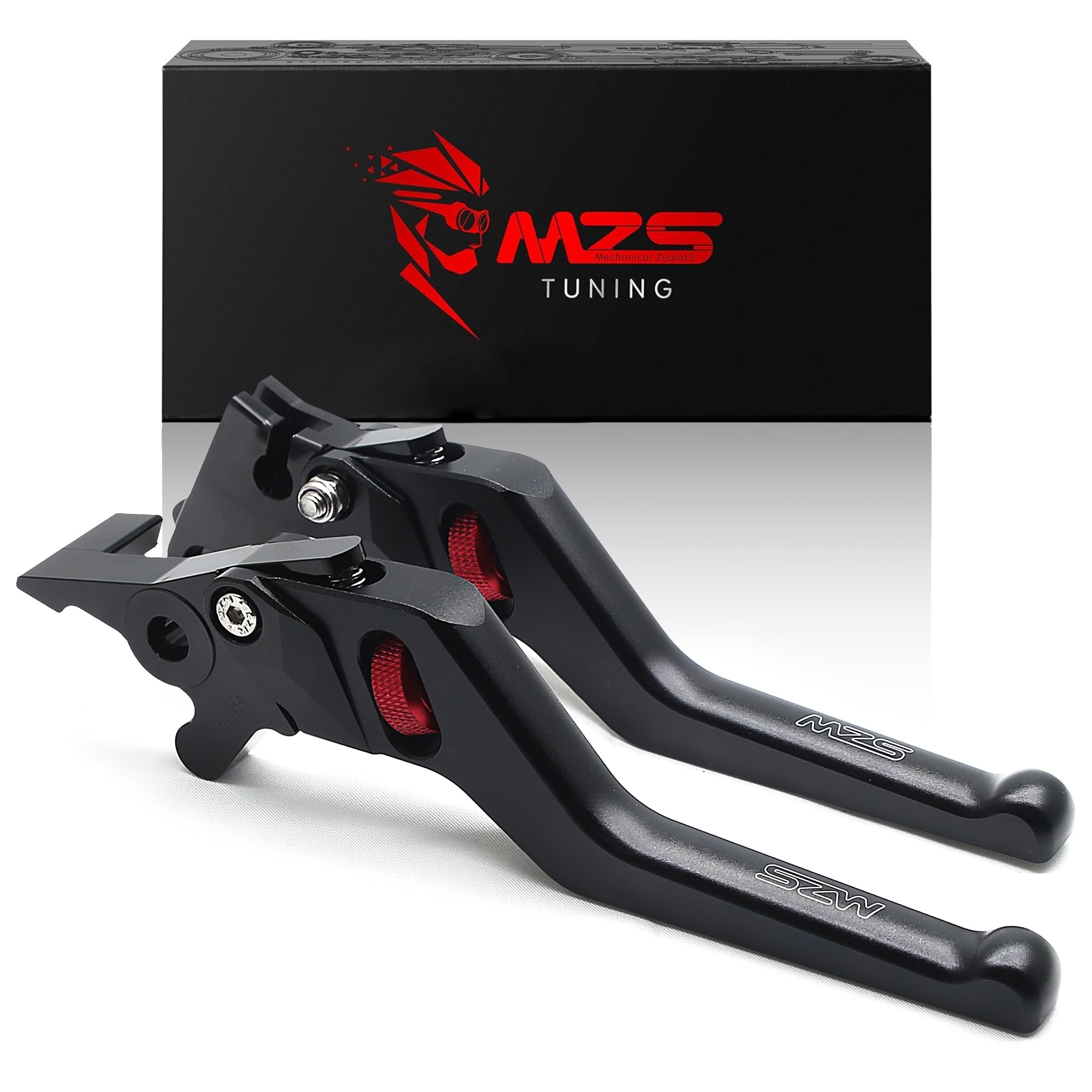 Motorcycle Brake Clutch Levers Compatible with YZF R3 MT03 2015-2025, Wheel Adjustable Short Hand Lever CNC Accessories Black