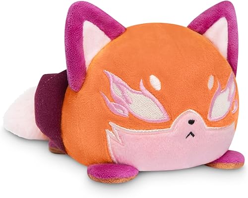 Unstable Games - The Original Casting Shadows - Peluche reversible de zorro - Kit Gale + Kit The Turbulent - Bonitos animales de peluche sensoriales